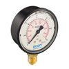 Bourdon tube pressure gauge Type 335 plastic/glass R63 measuring range 0 - 2.5 bar/psi process connection brass 1/4" BSPP